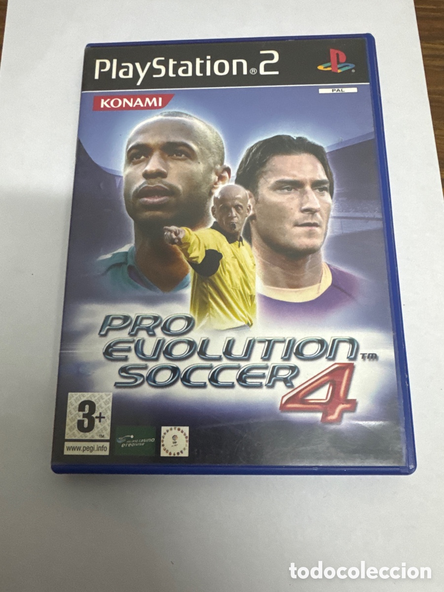 Videojuegos y consolas: Juego PlayStation 2 Play 2 Pro Evolution Soccer 4 - Foto 1