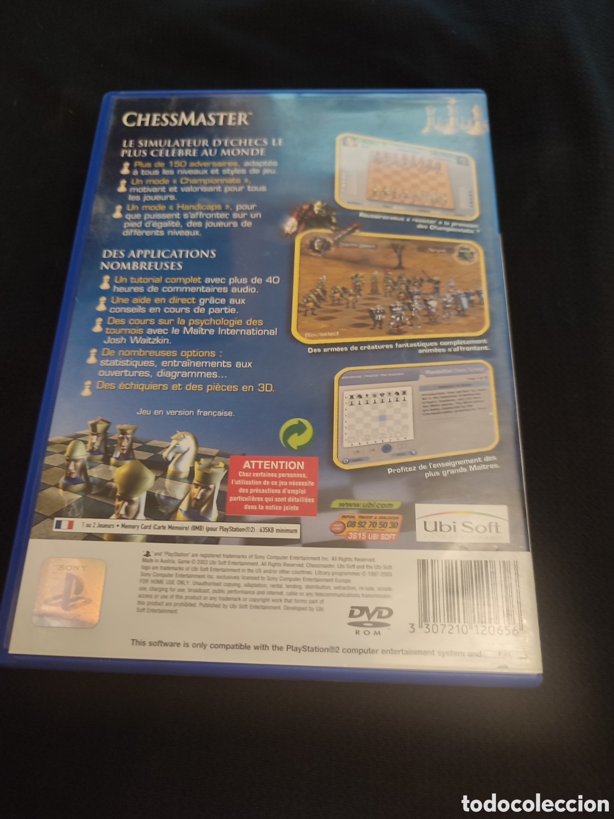Videojuegos y consolas: Chess M&aacute;ster ps2 Playstation ubisoft - Foto 2