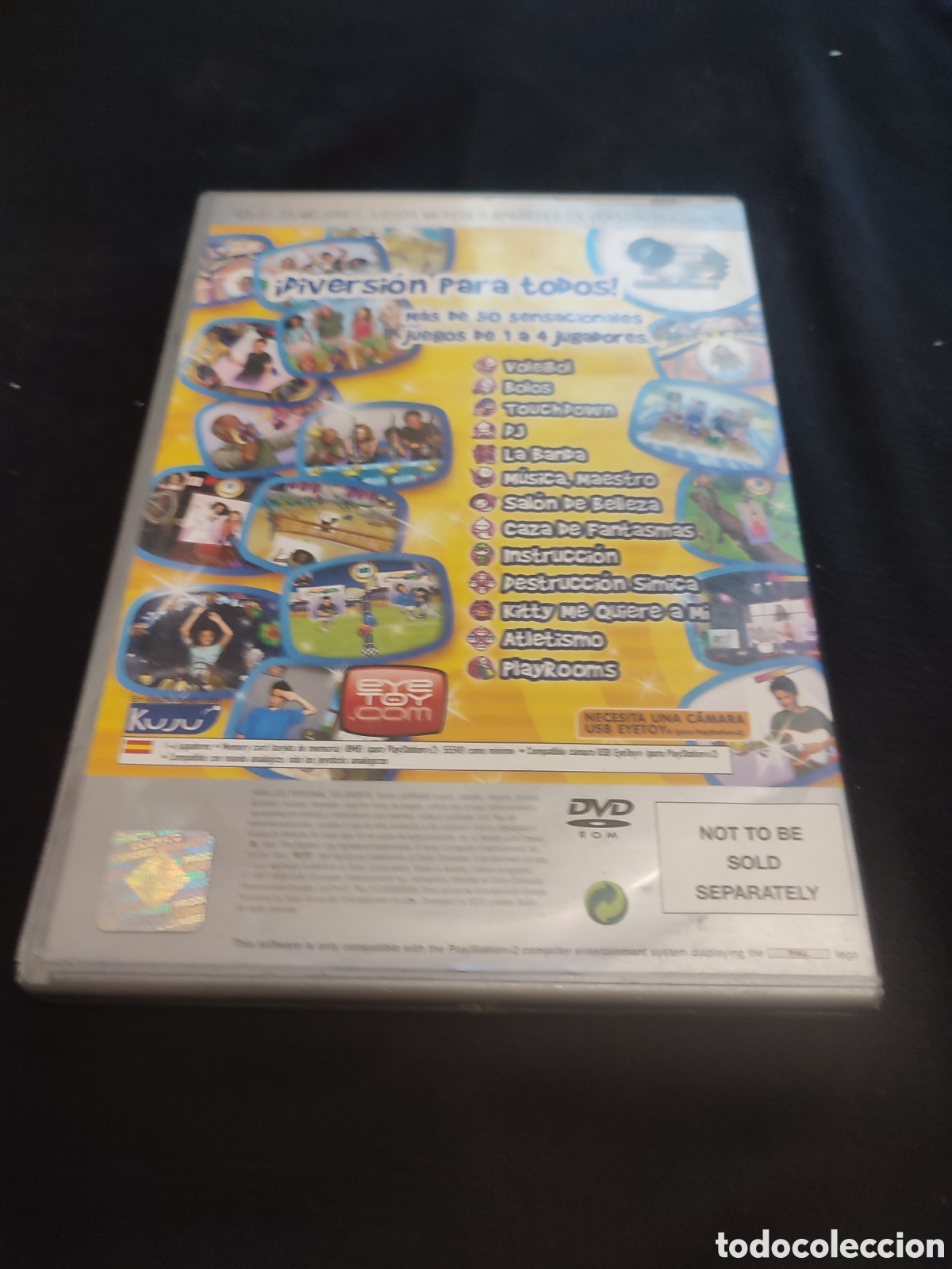 Videojuegos y consolas: Eye Toy play 3. Platinum . Ps2 - Foto 2