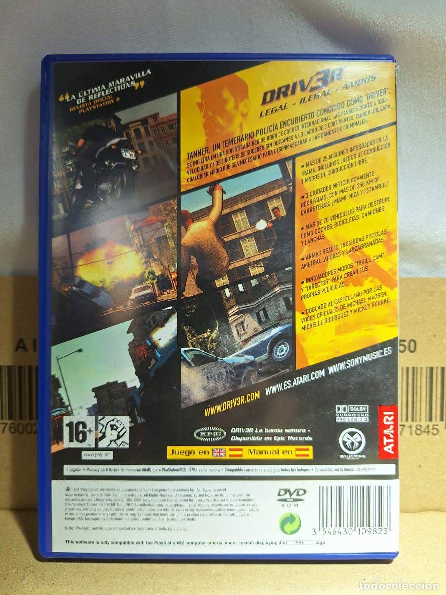 Videojuegos y consolas: Driver 3 PS2 - PAL - Completo - Foto 2