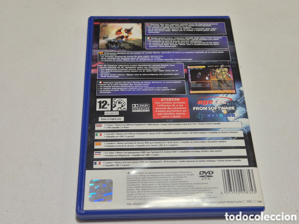 Videojuegos y consolas: SILENT LINE ARMORED CORE - Foto 2