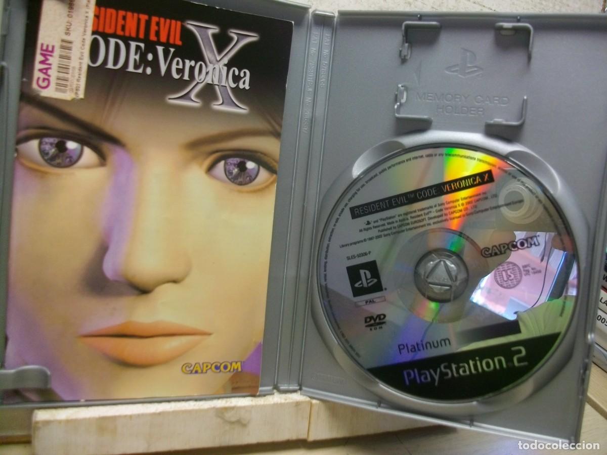 Videojuegos y consolas: Resident Evil: Code Veronica X -Platinum JUEGO PS2 - Foto 2