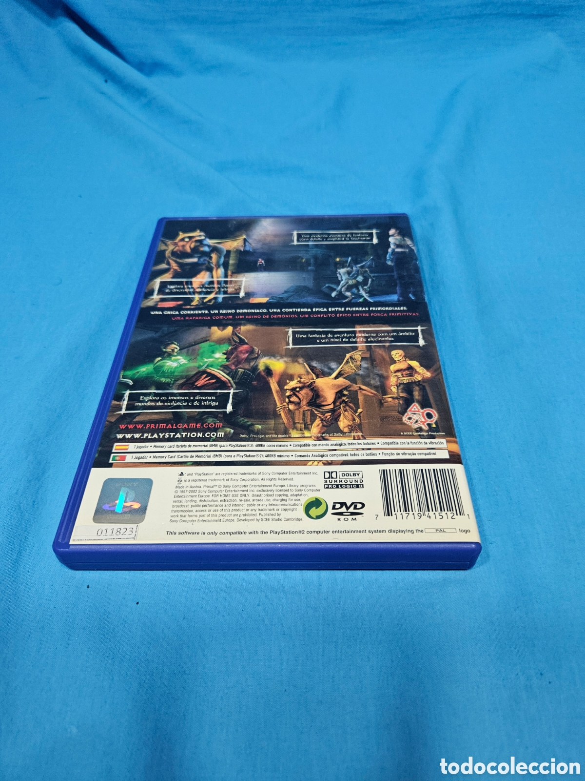 Videojuegos y consolas: JUEGO PLAYSTATION 2 PS2 PRIMAL - Foto 2