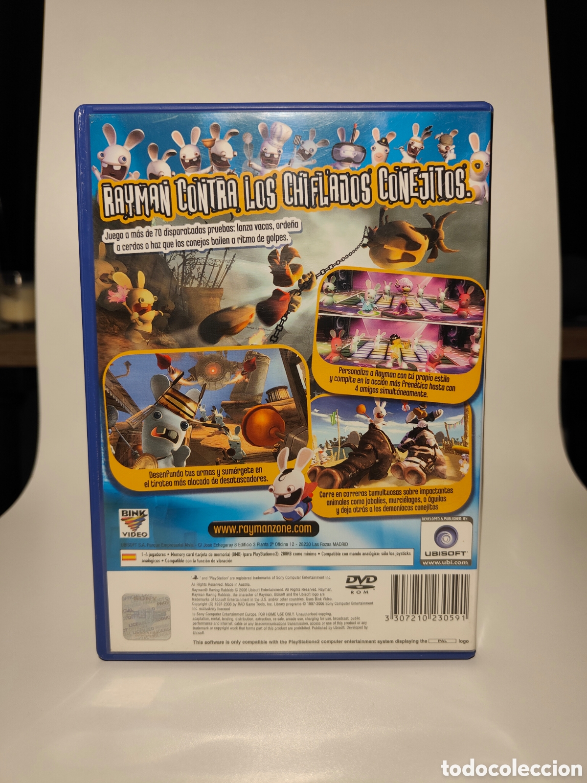 Videojuegos y consolas: Rayman Raving Rabbids PS2 - Foto 2
