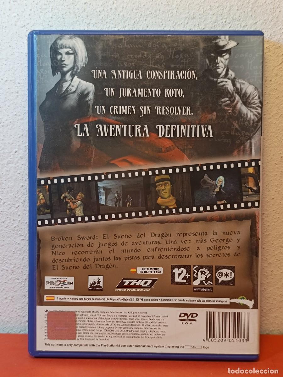 Videojuegos y consolas: Broken Sword: El sue&ntilde;o del drag&oacute;n Ps2 Pal Esp - Foto 6