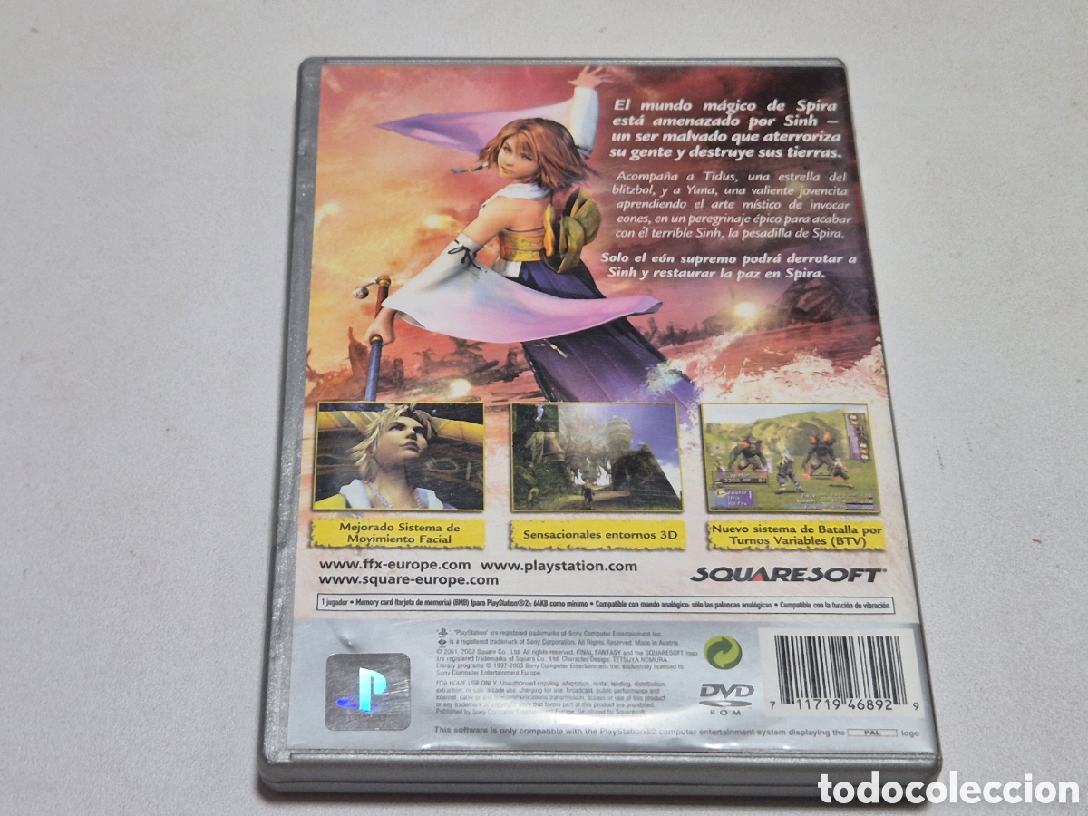 Videojuegos y consolas: FINAL FANTASY X . Ps2 - Foto 2