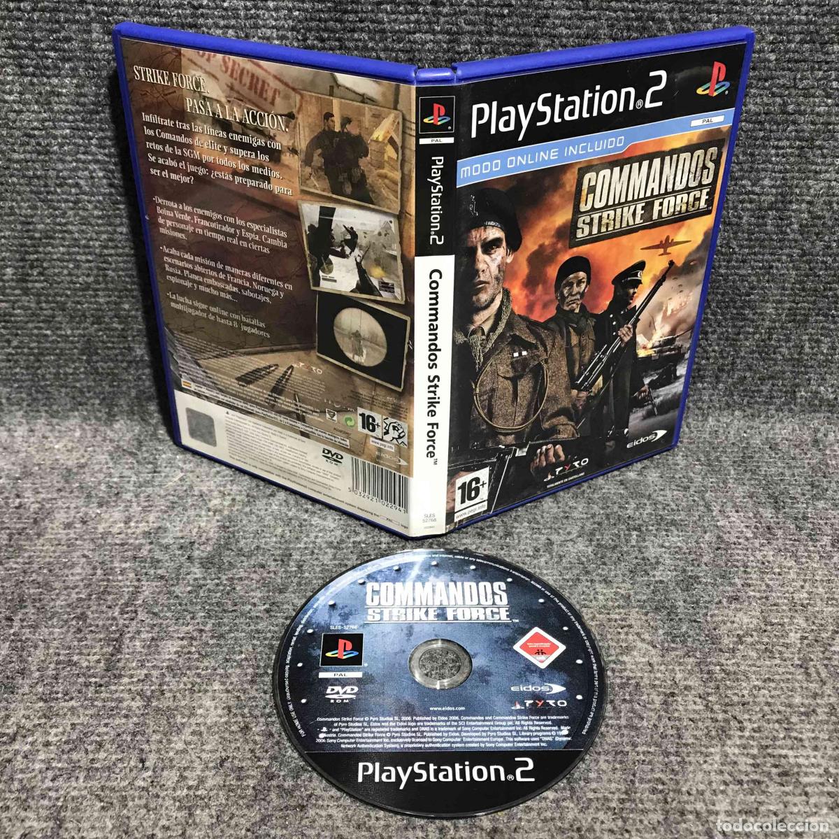 Videojuegos y consolas: COMMANDOS STRIKE FORCE SONY PLAYSTATION 2 PS2 - Foto 1