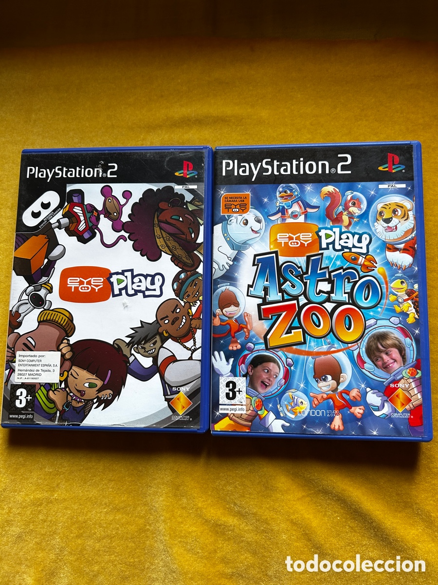 Videojuegos y consolas: Pack PS2 Play + Astro Zoo - Foto 1