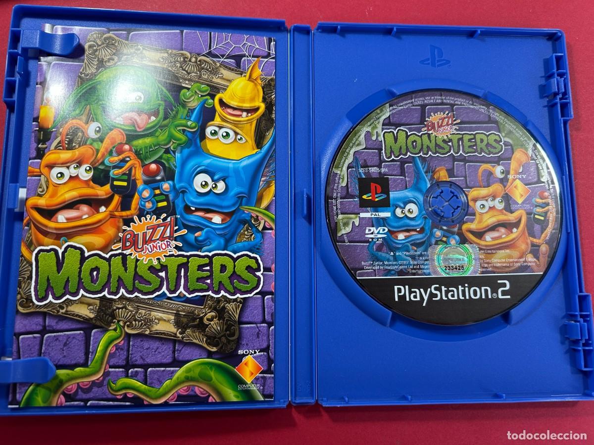 Videojuegos y consolas: BUZZ JUNIOR MONSTERS PS2 PLAYSTATION 2 - Foto 2