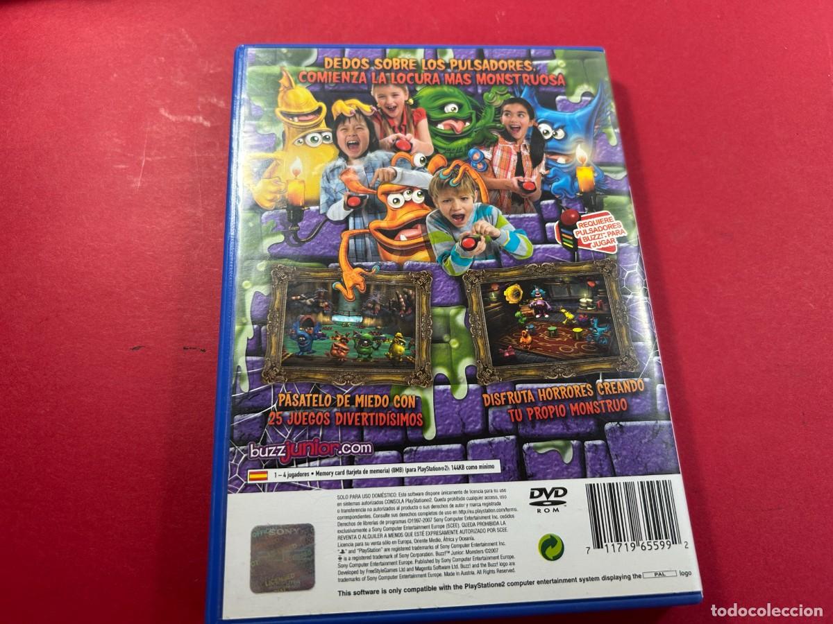 Videojuegos y consolas: BUZZ JUNIOR MONSTERS PS2 PLAYSTATION 2 - Foto 3