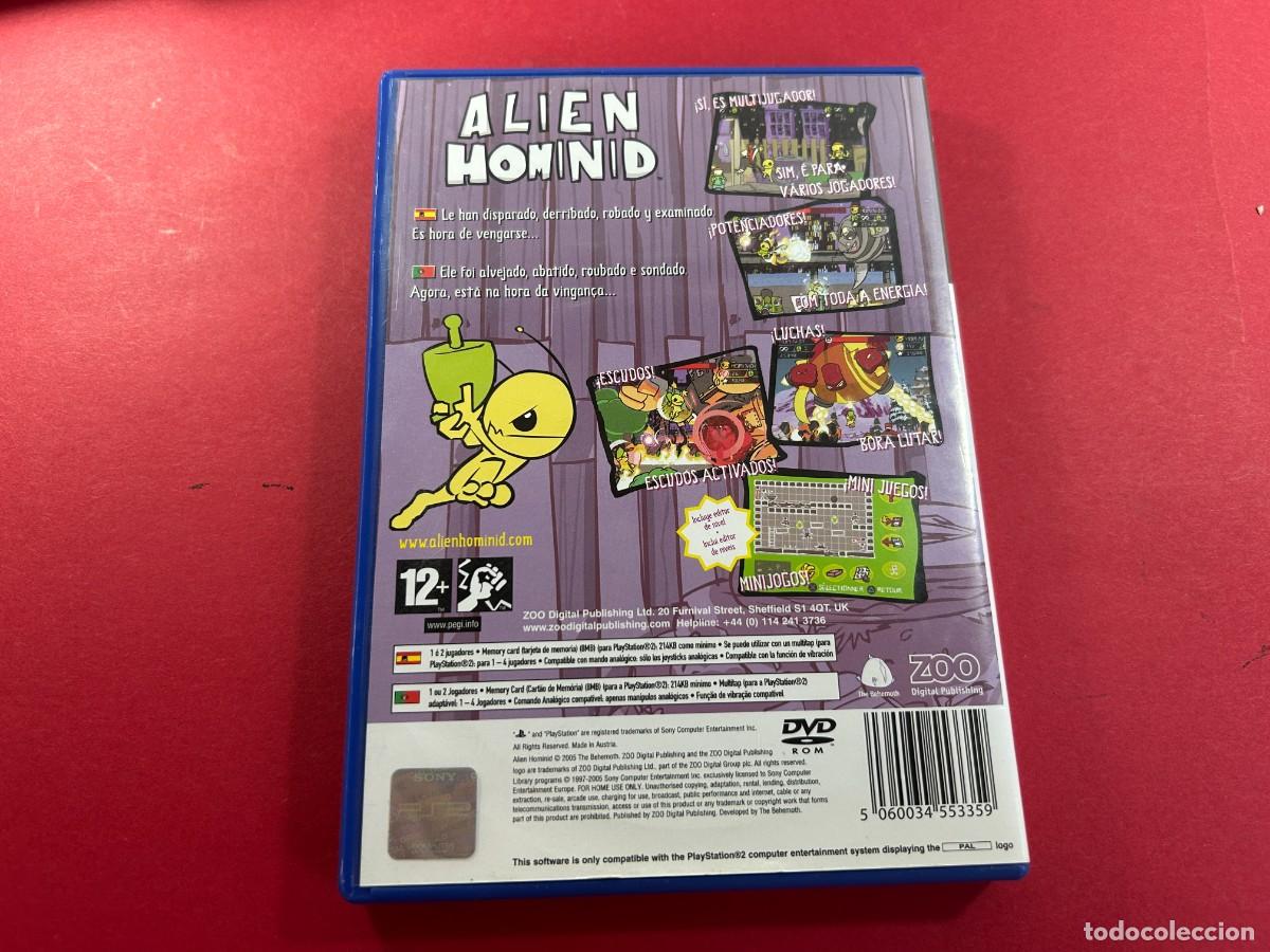 Videojuegos y consolas: ALIEN HOMINID PS2 PLAYSTATION 2 - Foto 3