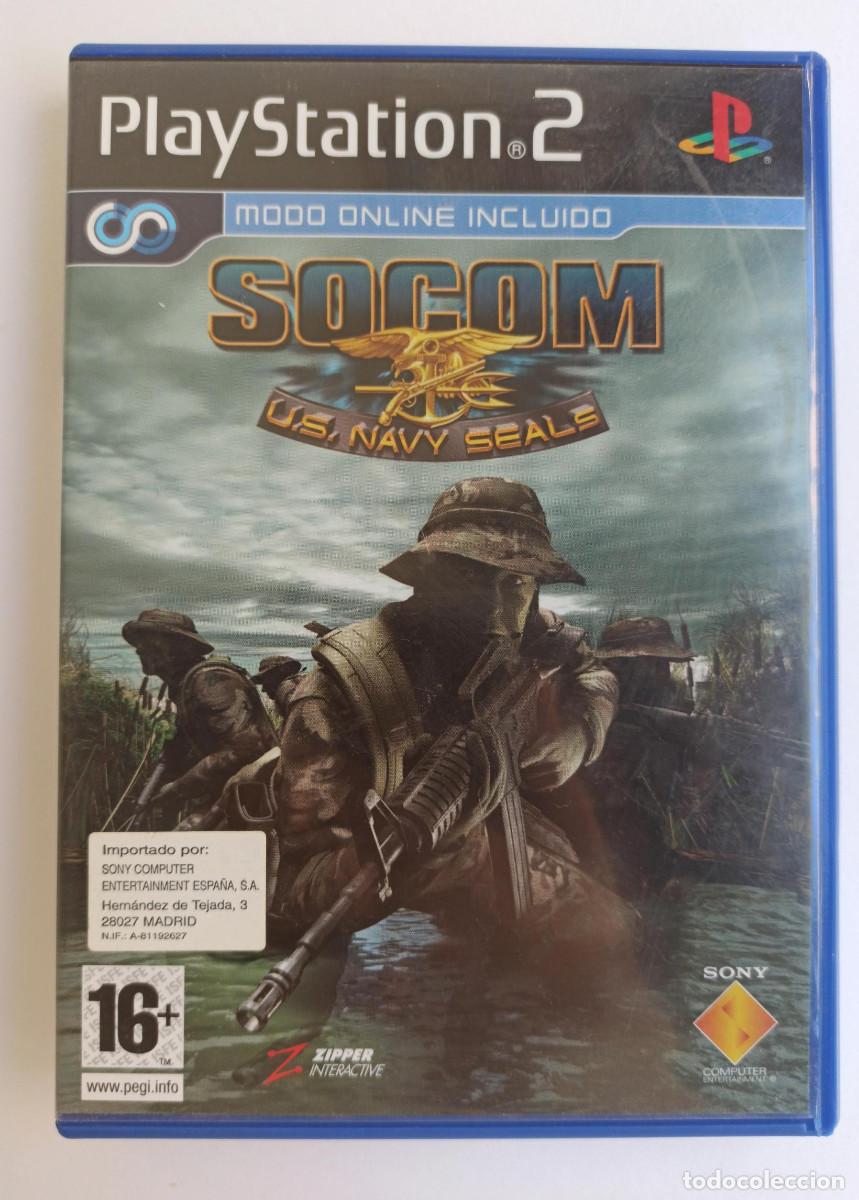 Videojuegos y consolas: SOCOM U.S. NAVY SEALS PS2 - Foto 1