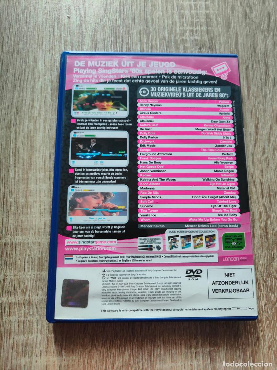 Videojuegos y consolas: SingStar 80s Play Station 2 | PS2 - Foto 3