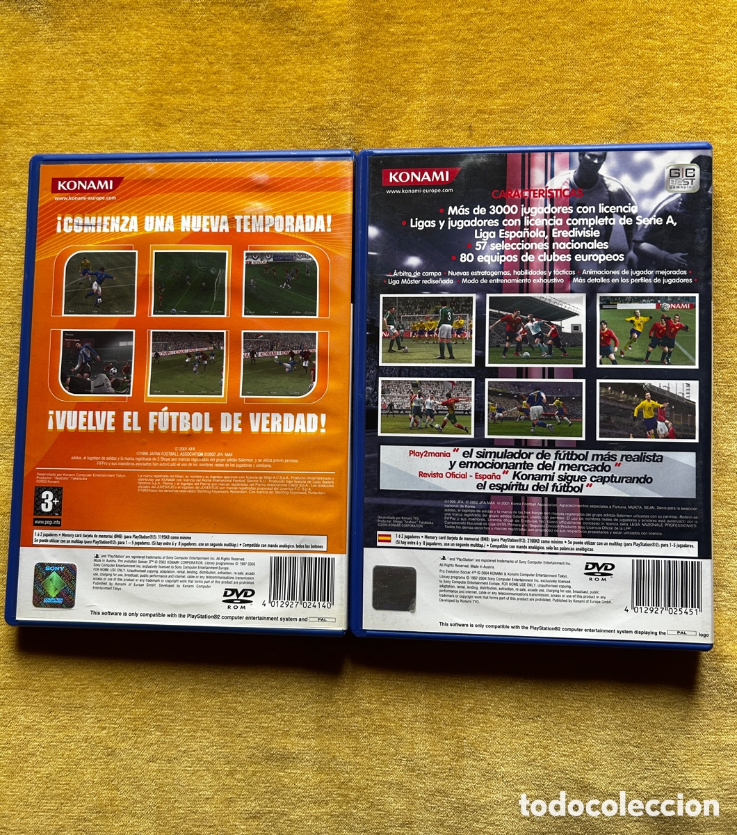 Videojuegos y consolas: PS2 Pro Evolution Soccer 3 y 4 - Foto 2