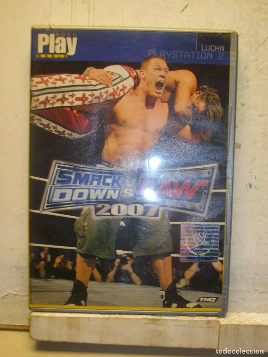 Videojuegos y consolas: WWE SMACKDOWN VS RAW 2007 JUEGO SONY PS2 - Foto 1