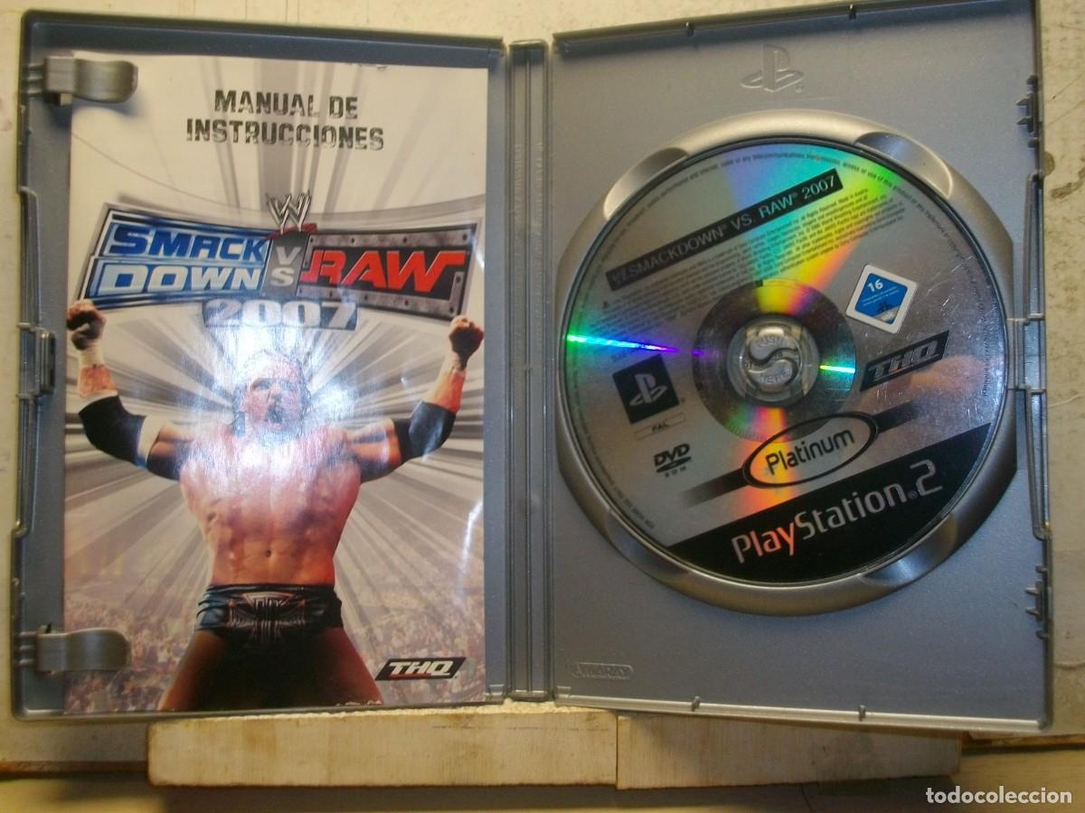 Videojuegos y consolas: WWE SMACKDOWN VS RAW 2007 JUEGO SONY PS2 - Foto 2