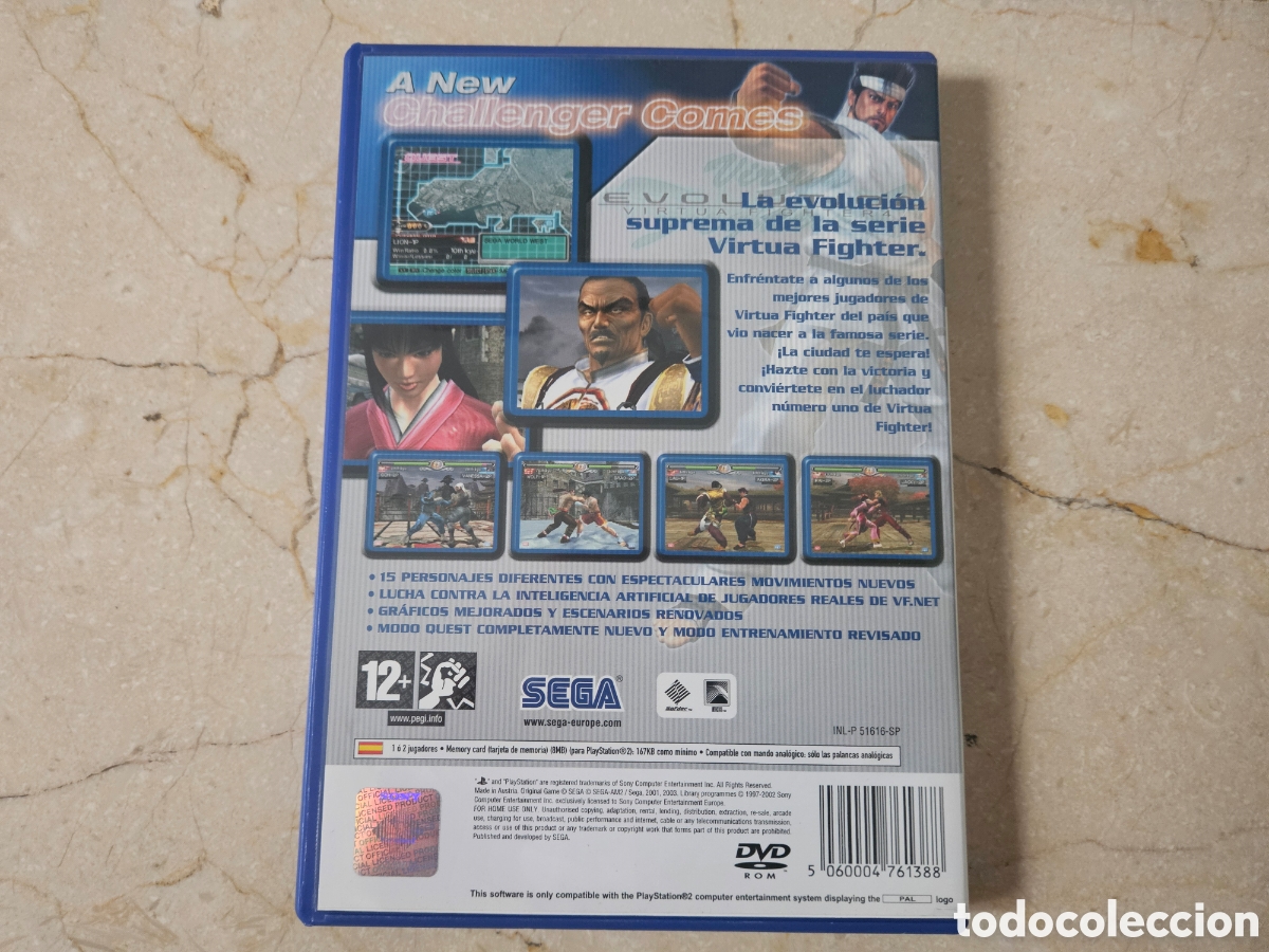 Videojuegos y consolas: SONY PS2 JUEGO VIRTUA FIGHTER 4 EVOLUTION 4 - Foto 3