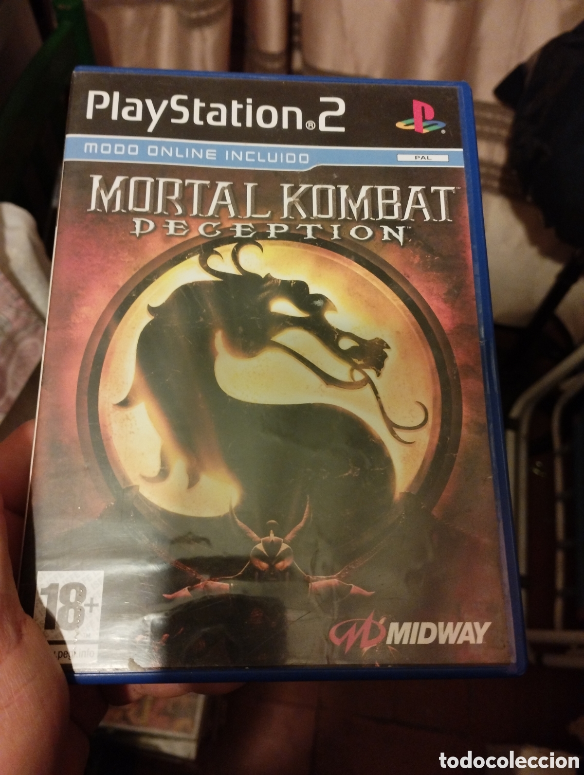 Videojuegos y consolas: Mortal kombat decepci&oacute;n PS2 - Foto 1
