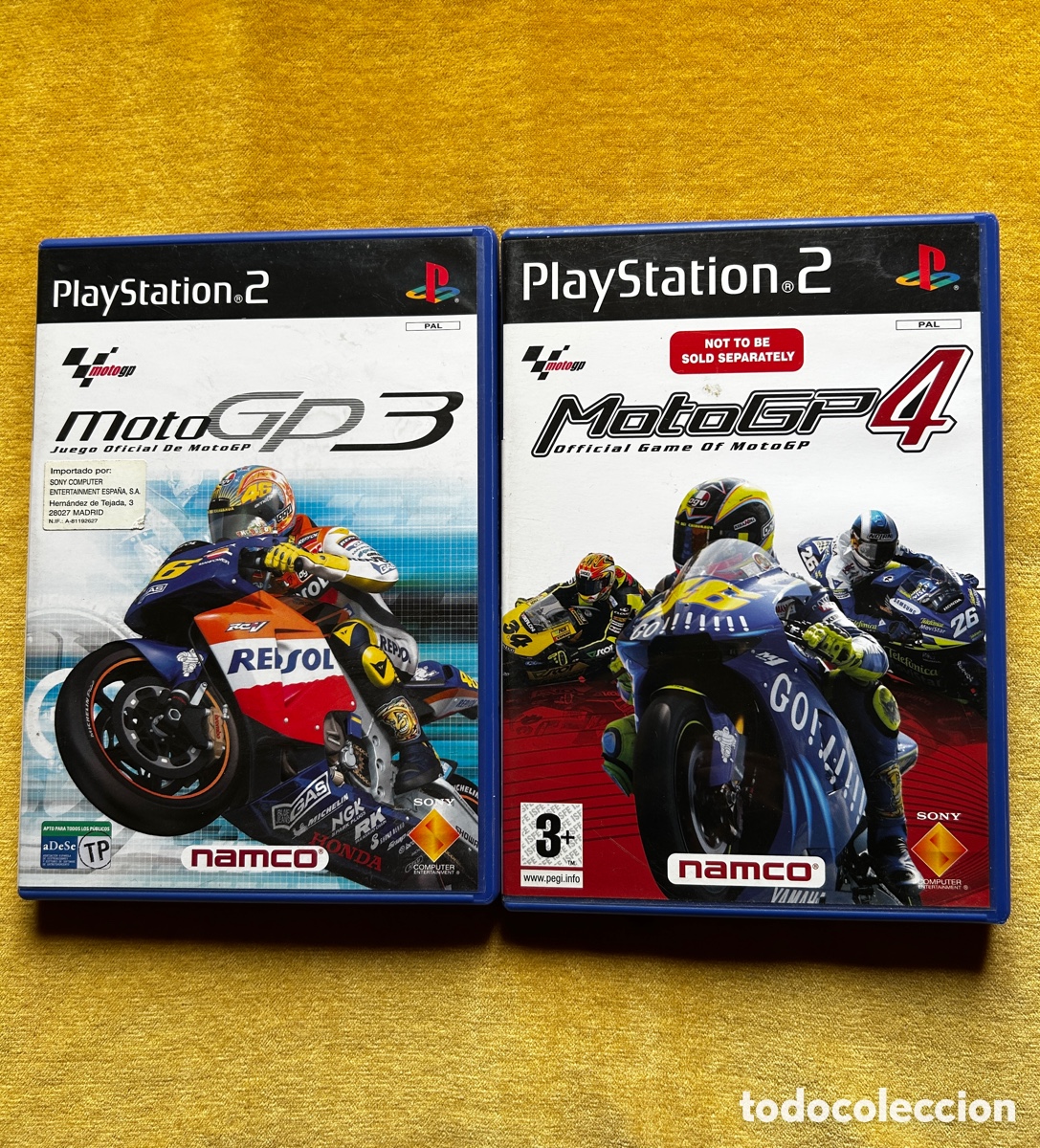Videojuegos y consolas: Pack Ps2 Moto Gp 3 y 4 - Foto 1
