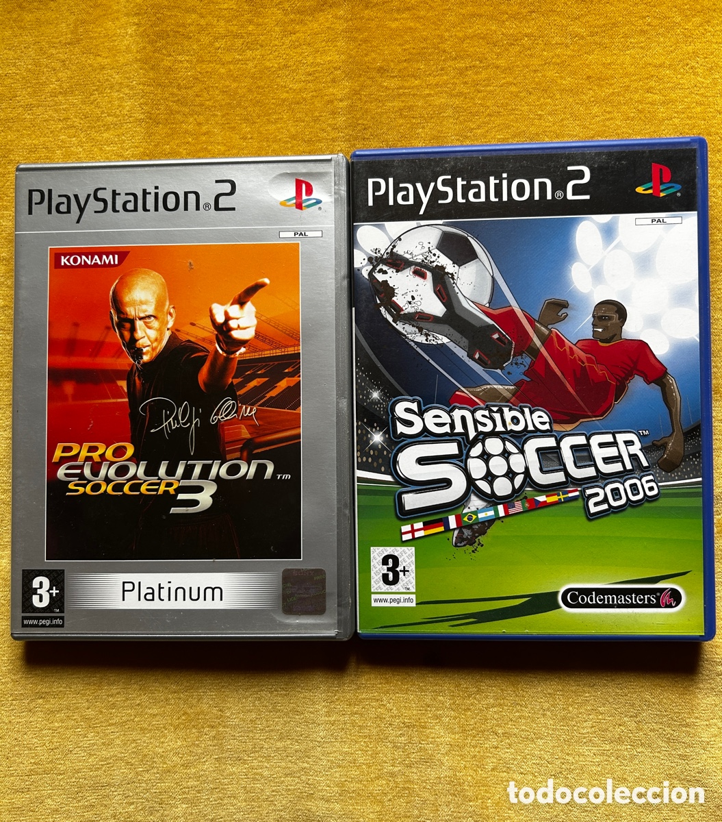 Videojuegos y consolas: Pack Ps2 PES 3/ Sensible Soccer06 - Foto 1
