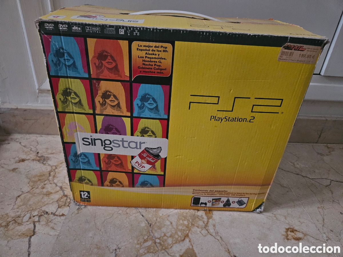 Videojuegos y consolas: Sony ps2 Caja edici&oacute;n Singstar - Foto 2