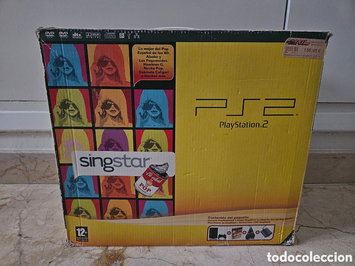 Videojuegos y consolas: Sony ps2 Caja edici&oacute;n Singstar - Foto 1