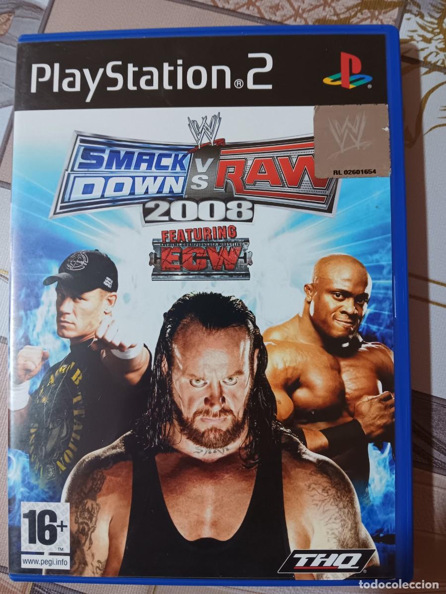 Videojuegos y consolas: SMACK DOWN VS RAW 2008 PLAYSTATION 2 - Foto 1