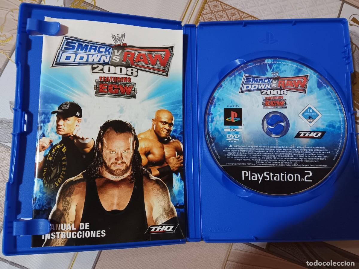 Videojuegos y consolas: SMACK DOWN VS RAW 2008 PLAYSTATION 2 - Foto 2