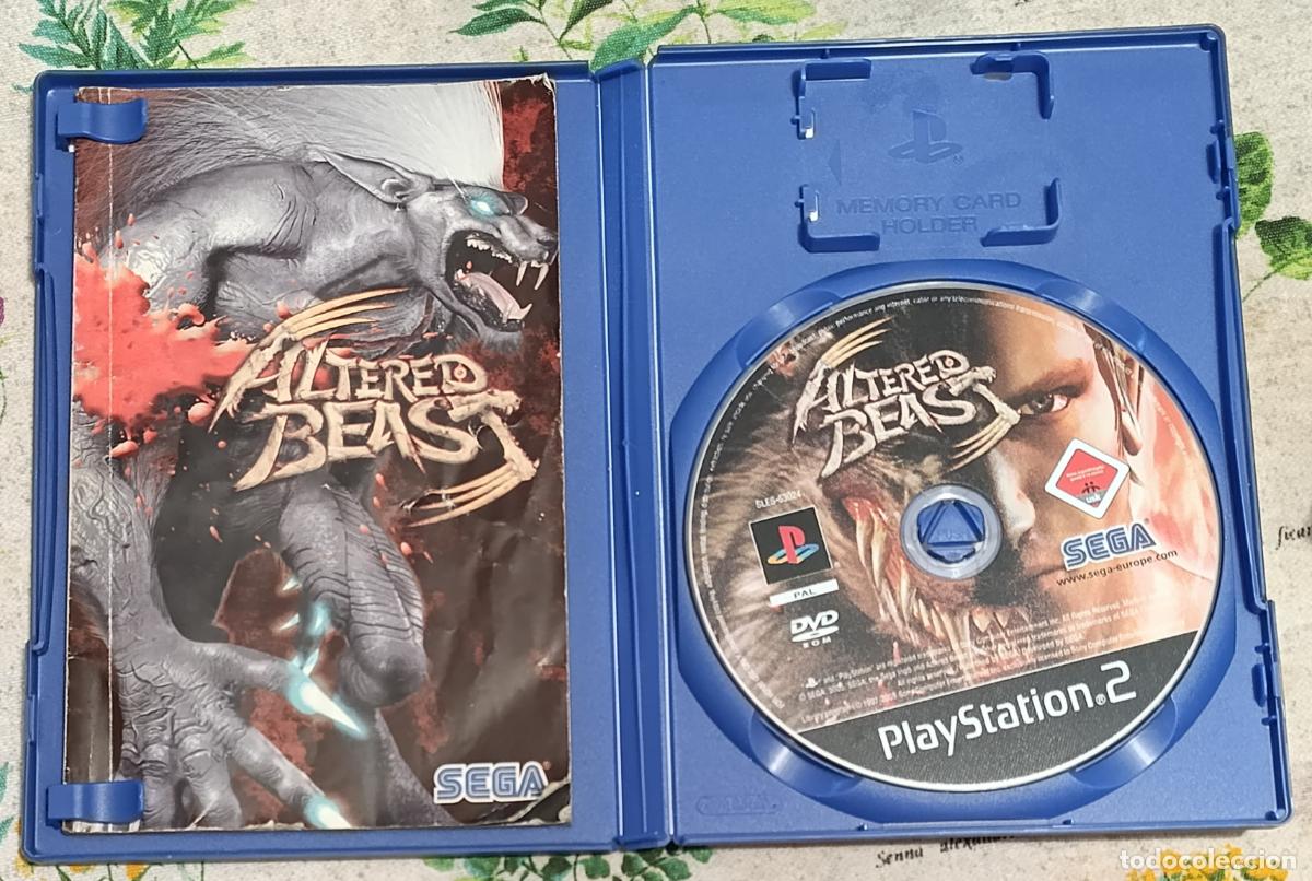Videojuegos y consolas: Juego Ps2 Altered beast.con librito y funcionando - Foto 3