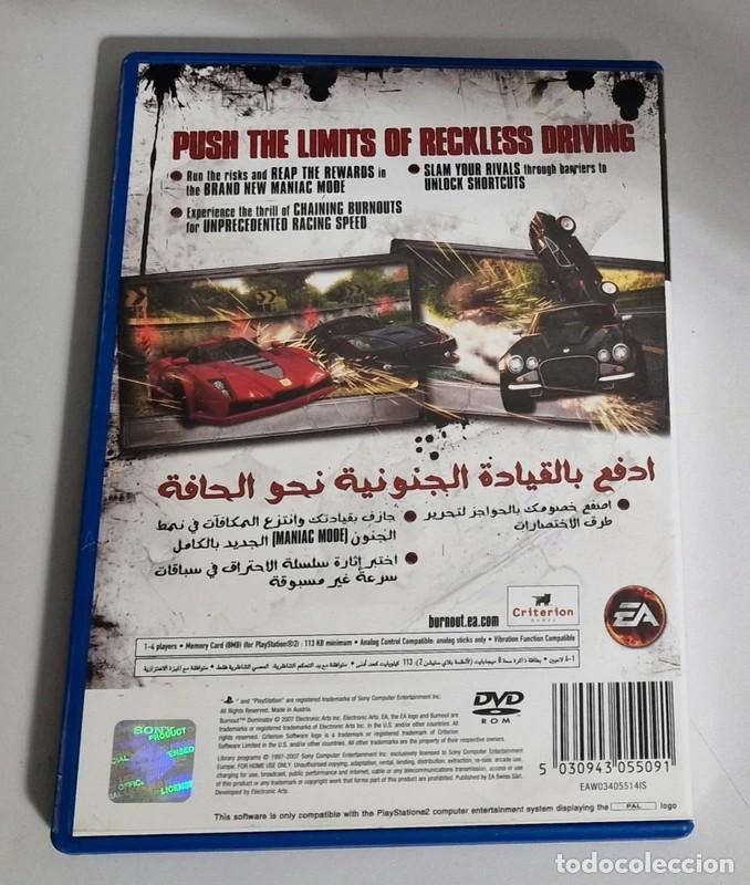 Videojuegos y consolas: Burnout Dominator Ps2 - Foto 2