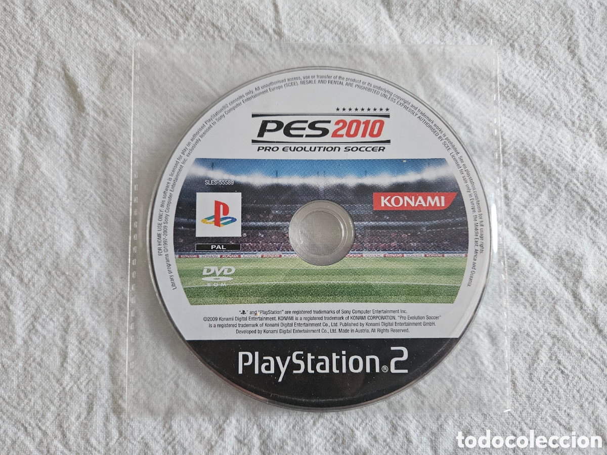 Videojuegos y consolas: Sony PS2 juego PES 2010 - Foto 1