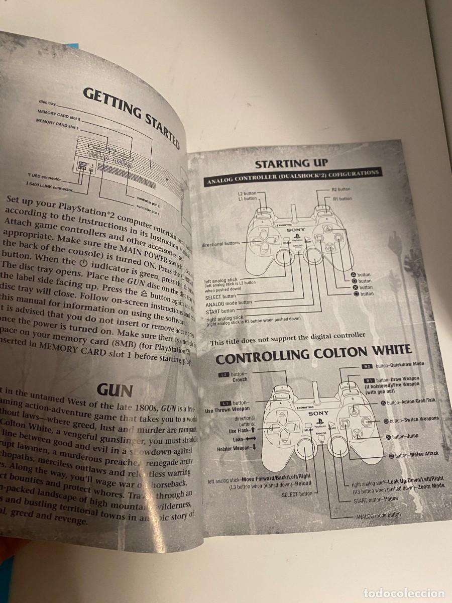 Videojuegos y consolas: Manual Libro instrucciones Gun PS2 - Foto 3