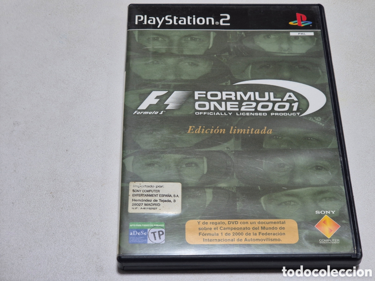 Videojuegos y consolas: FORMULA ONE 2001 EDICION LIMITADA - Foto 1