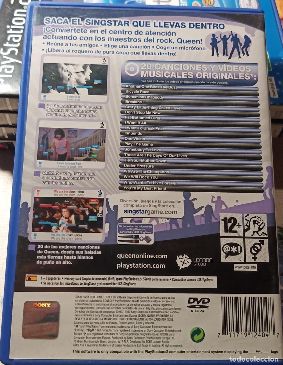 Videojuegos y consolas: SingStar Queen. PS2. - Foto 2