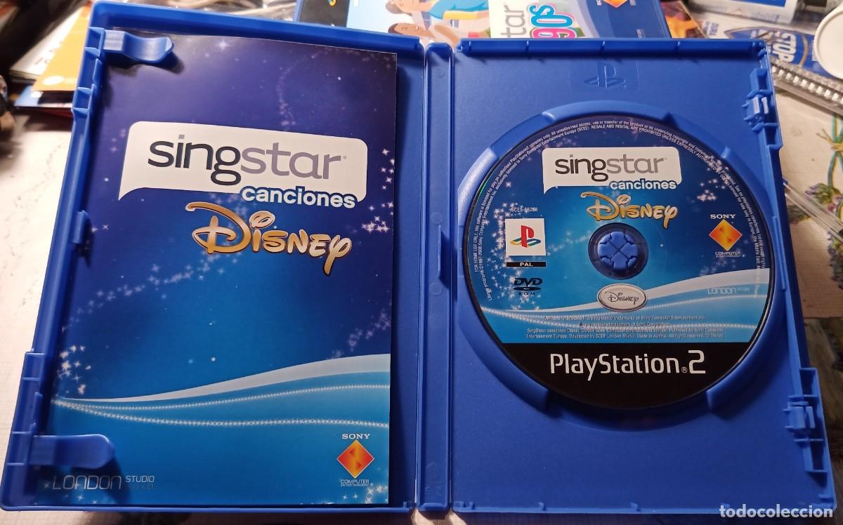 Videojuegos y consolas: SingStar Canciones Disney. PS2. - Foto 3