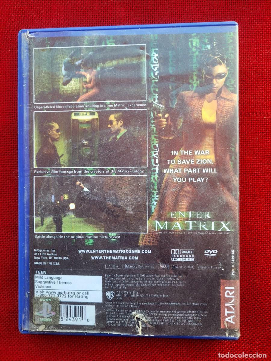 Videojuegos y consolas: Enter The Matrix - Playstation 2 - Foto 2