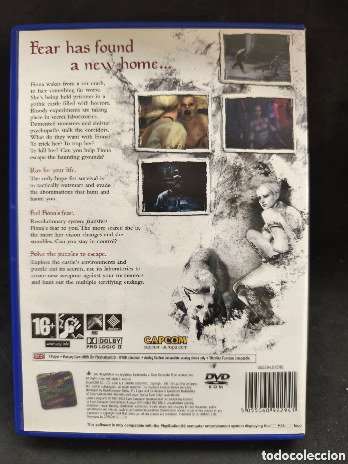 Videojuegos y consolas: PS2 haunting ground. - Foto 2