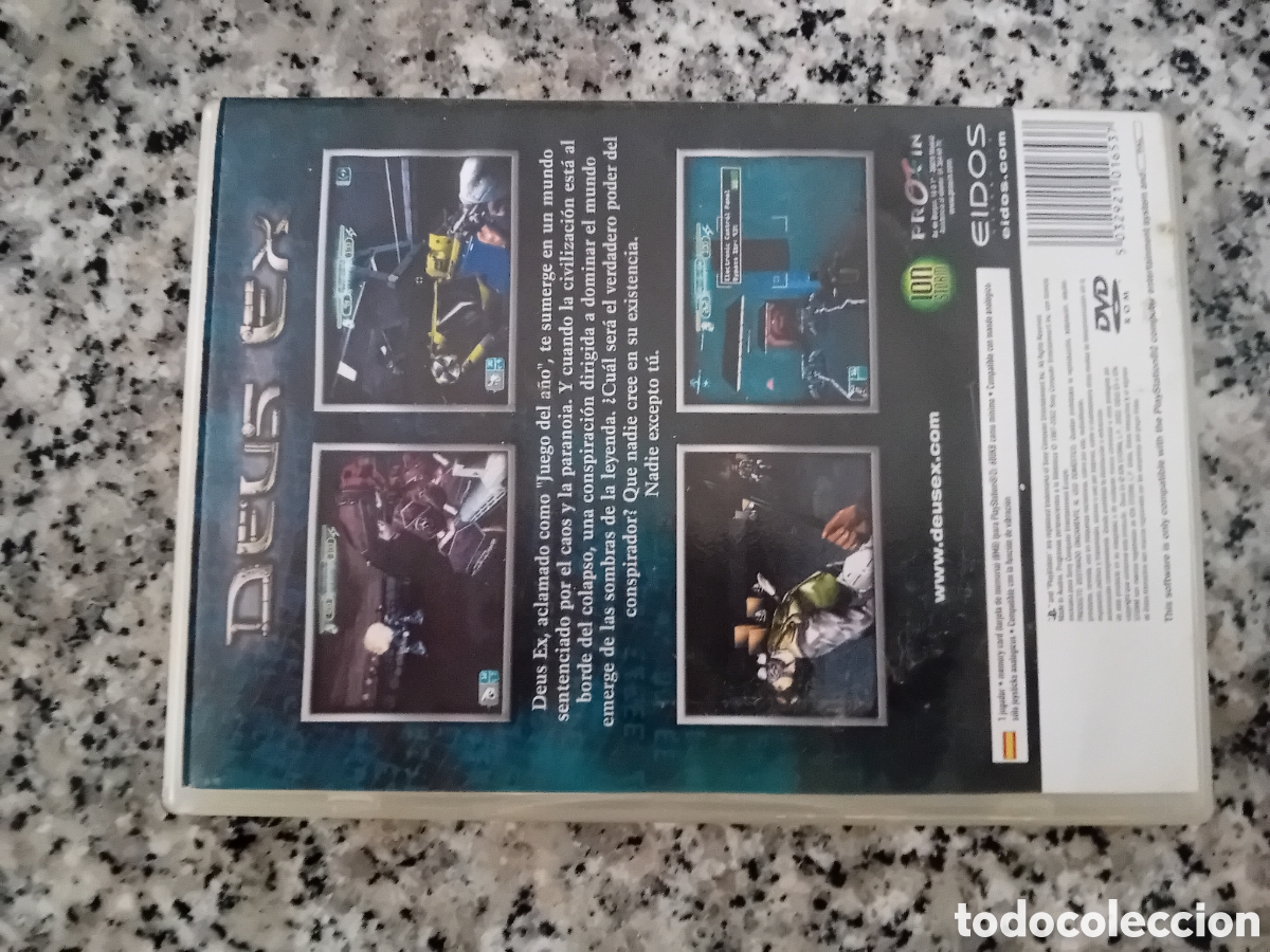 Videojuegos y consolas: DEUS EX PS2 SONY JUEGO - Foto 3