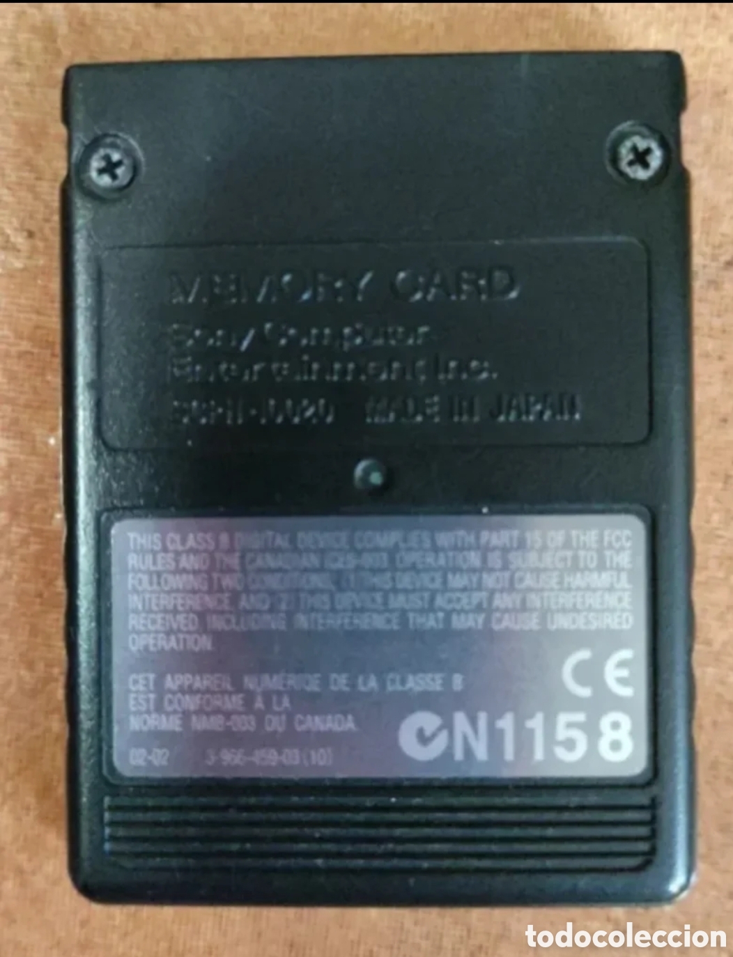Videojuegos y consolas: Memory Card original Sony 8 MB PS2 &ndash; MagicGate - Foto 3