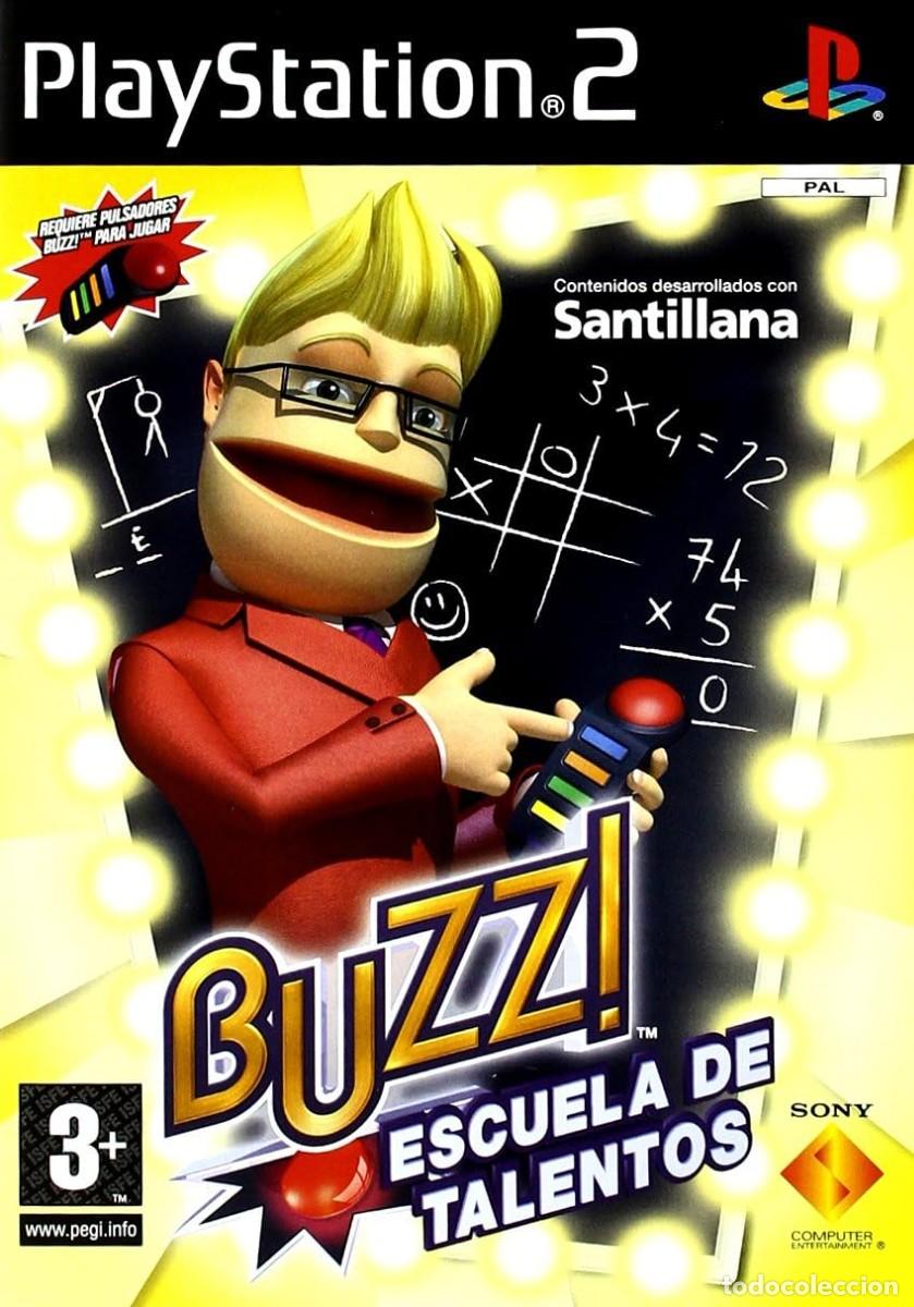 Videojuegos y consolas: Buzz Escuela de Talentos Quiz [PS2] - Foto 1
