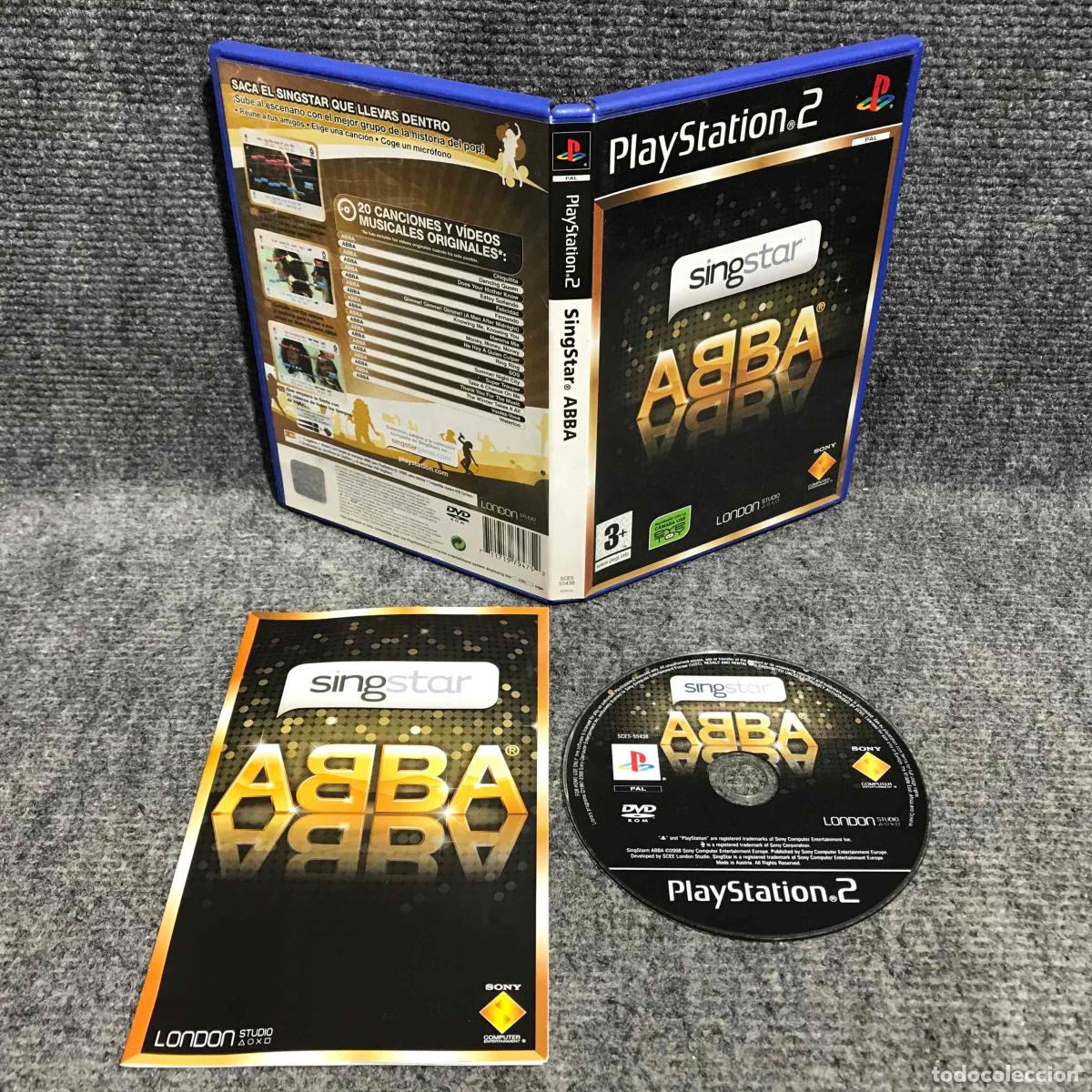Videojuegos y consolas: SINGSTAR ABBA SONY PLAYSTATION 2 PS2 - Foto 1