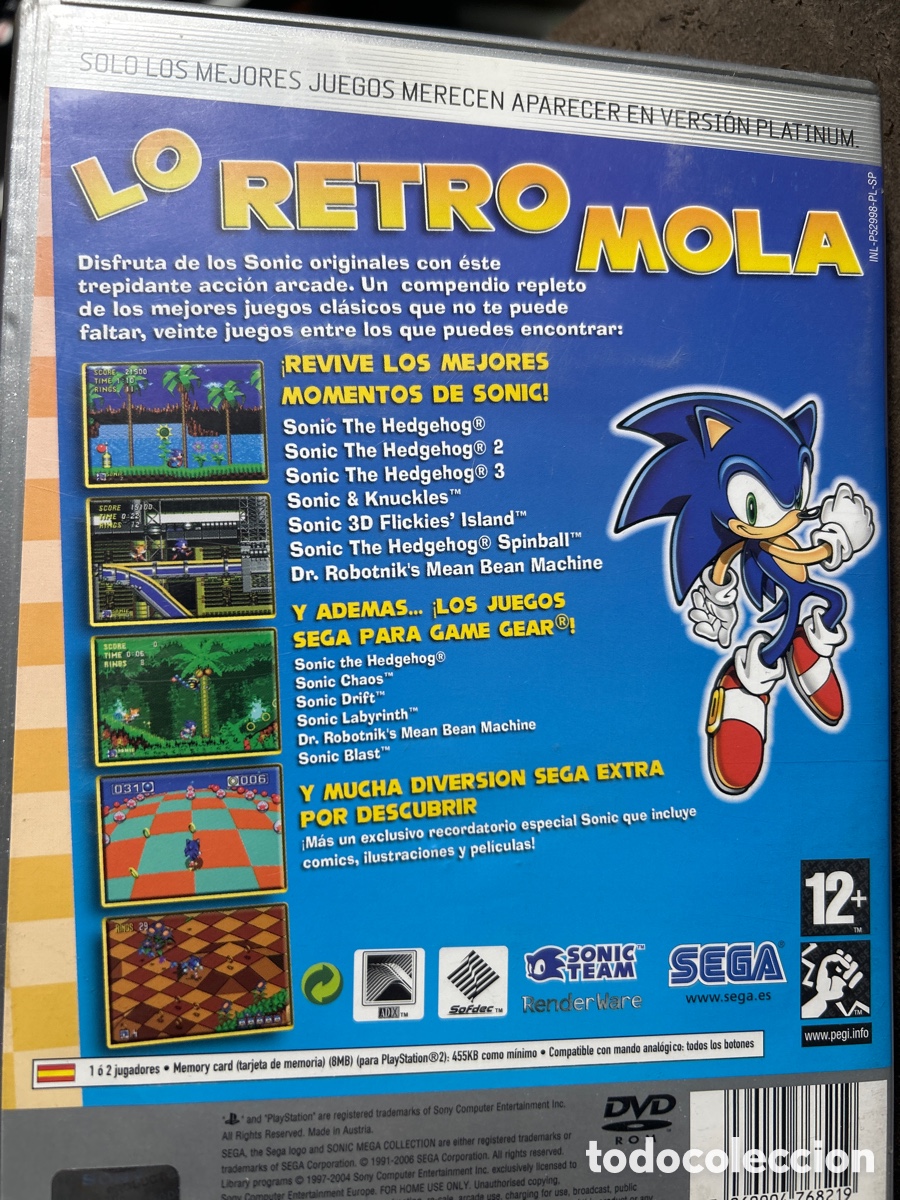 Videojuegos y consolas: Soniv mega collection plus. Ps2 - Foto 2