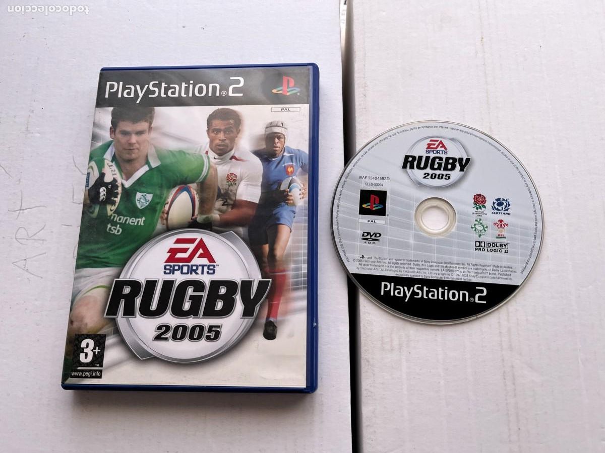Videospiele und Konsolen: EA SPORTS - RUGBY 2005 - LETRA E - PS2 PLAYSTATION 2 PLAY STATION TWO KREATEN