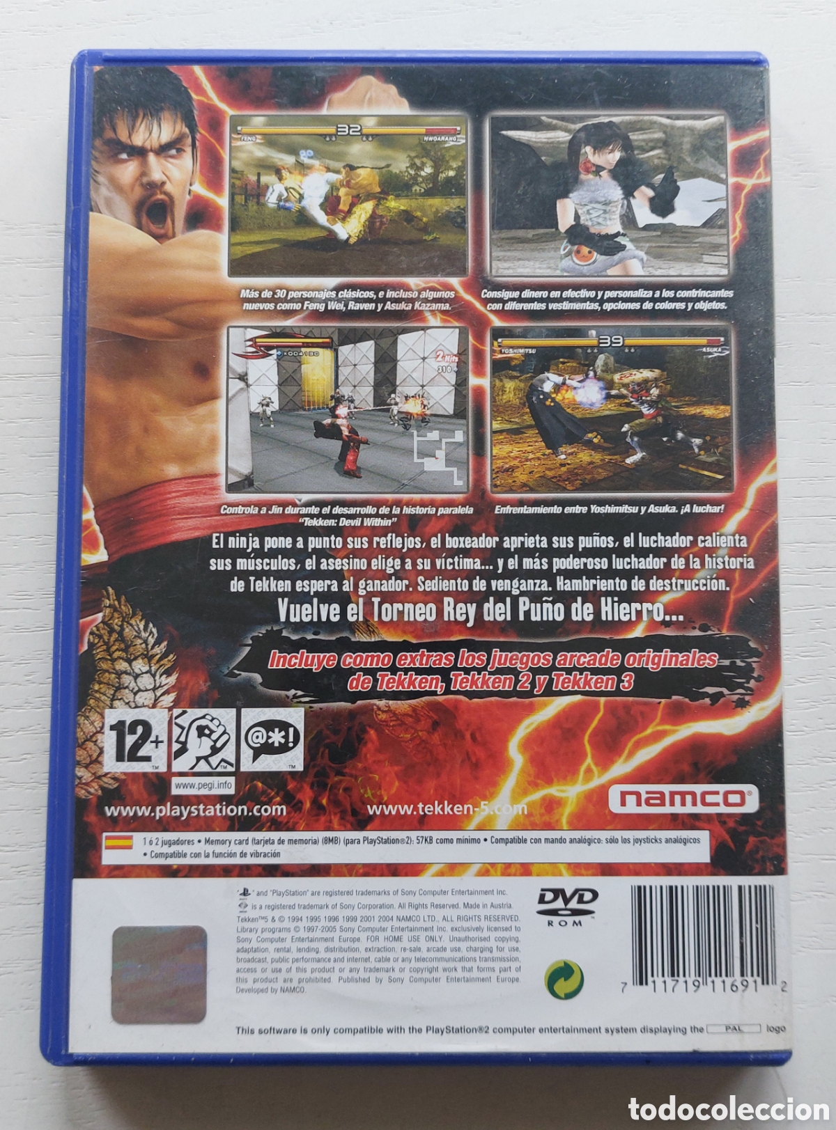 Videojuegos y consolas: Juego PlayStation 2 Tekken 5 - Foto 2