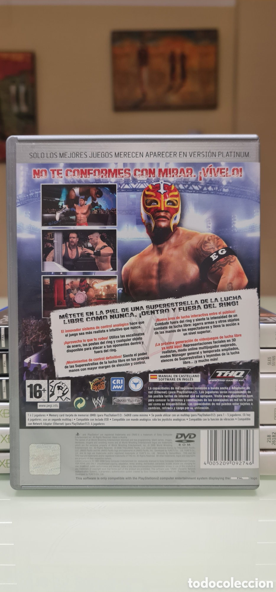 Videojuegos y consolas: Smackdown vs Raw 2007 PS2 PAL Espa&ntilde;a - Foto 3