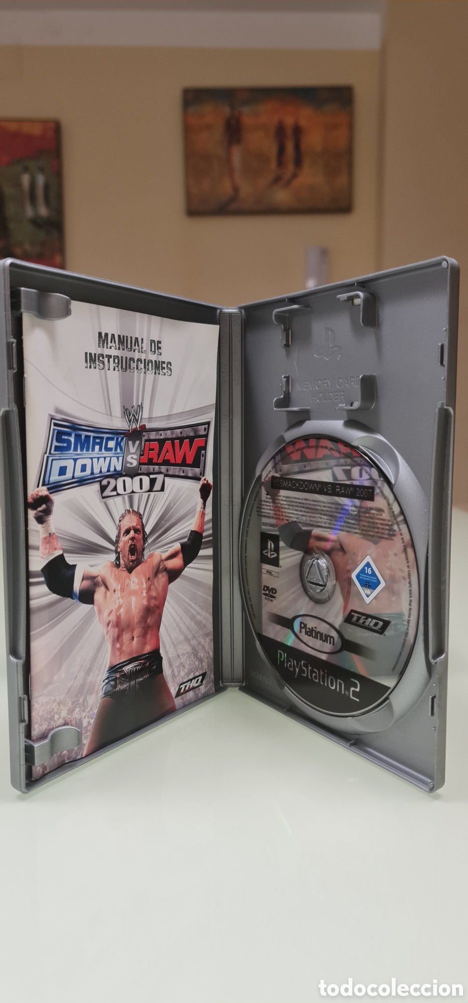 Videojuegos y consolas: Smackdown vs Raw 2007 PS2 PAL Espa&ntilde;a - Foto 4