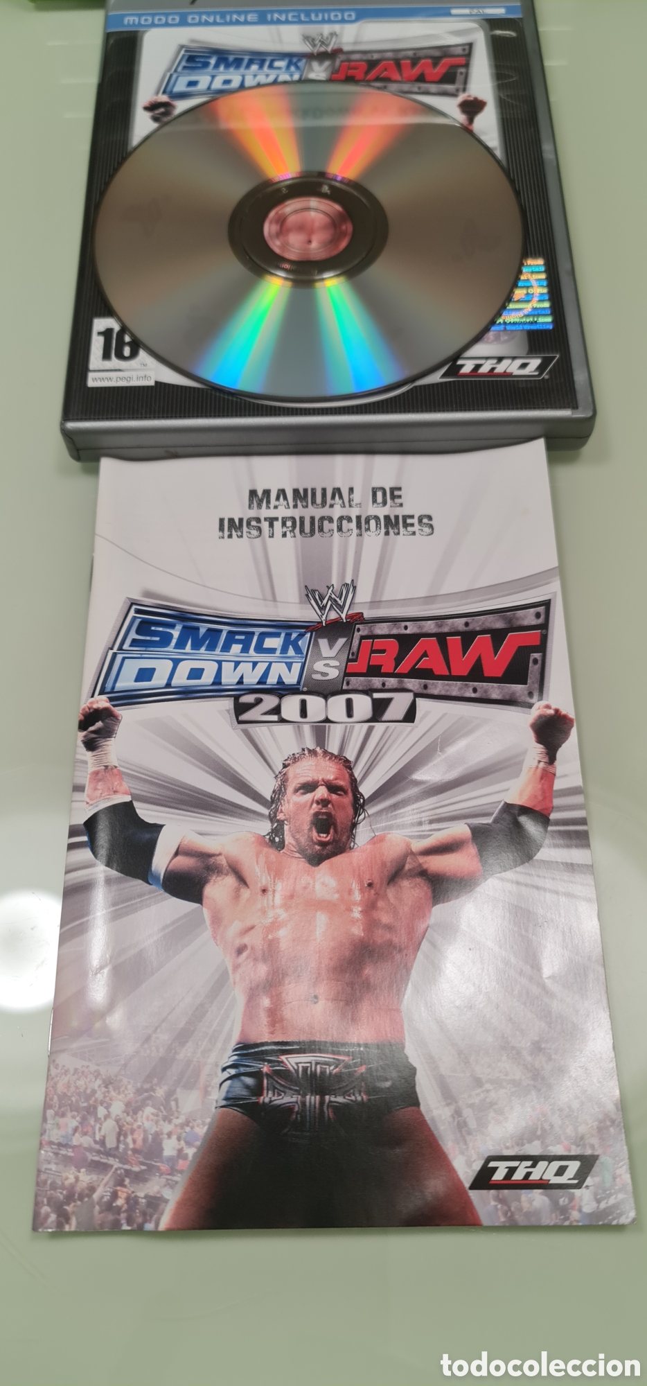 Videojuegos y consolas: Smackdown vs Raw 2007 PS2 PAL Espa&ntilde;a - Foto 5