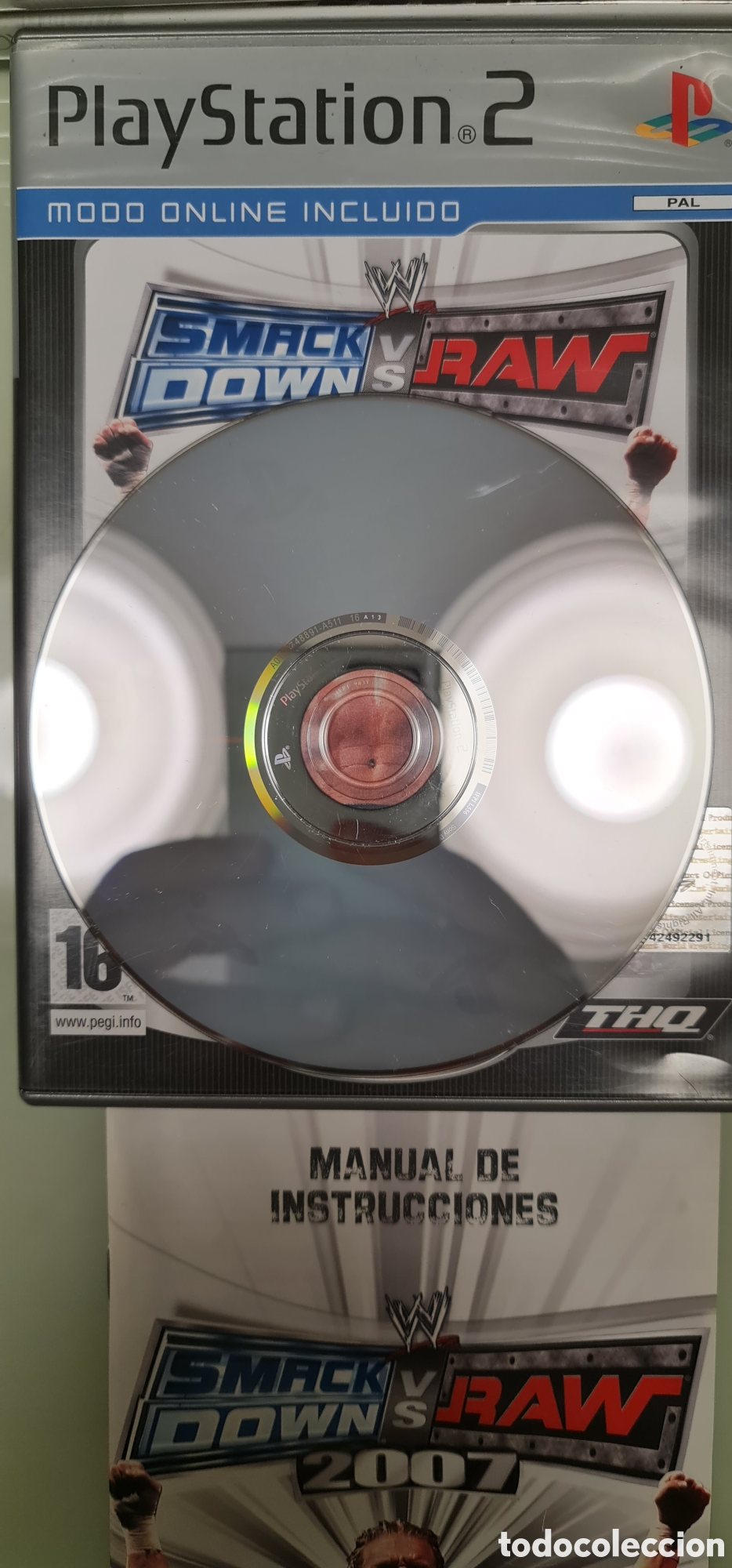 Videojuegos y consolas: Smackdown vs Raw 2007 PS2 PAL Espa&ntilde;a - Foto 7