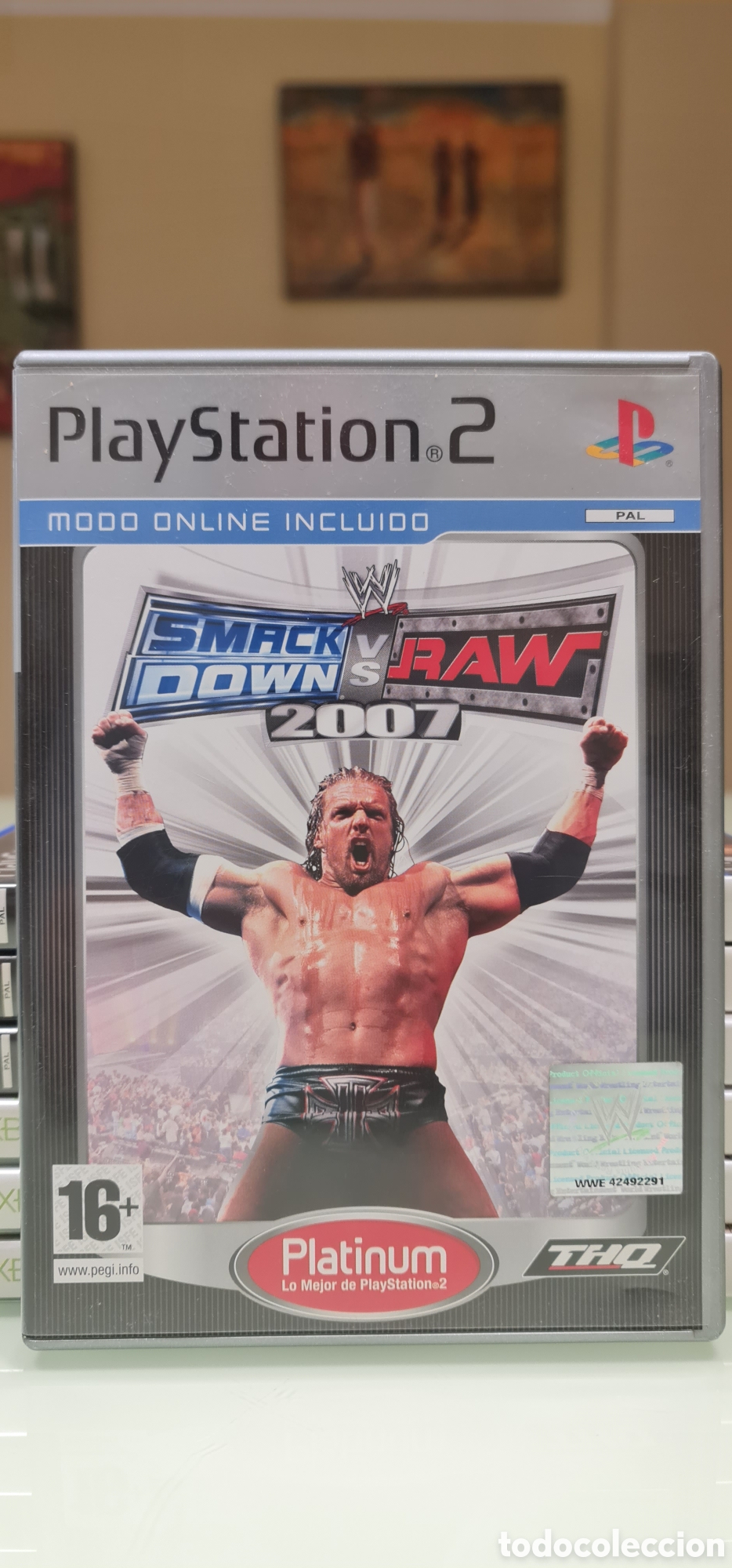 Videojuegos y consolas: Smackdown vs Raw 2007 PS2 PAL Espa&ntilde;a - Foto 1