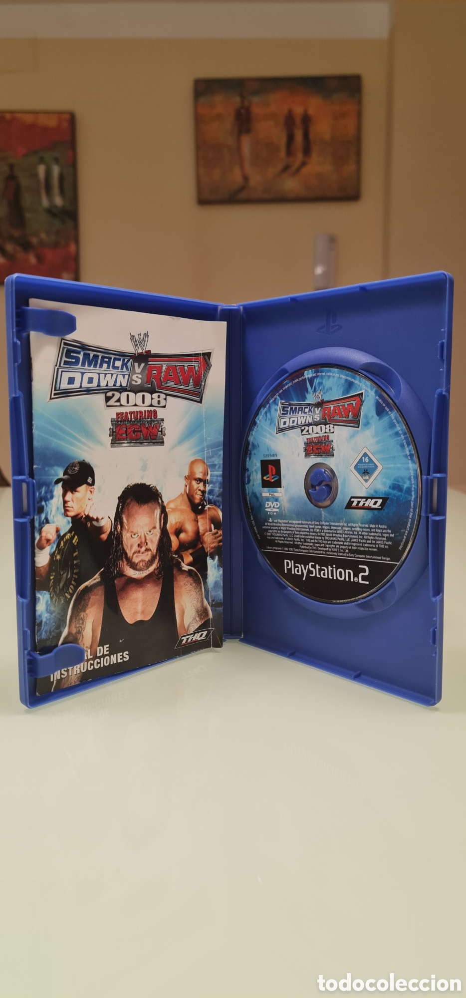 Videojuegos y consolas: Smackdown vs Raw 2008 PS2 PAL Espa&ntilde;a - Foto 4